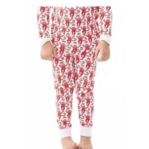 Roller Rabbits Kids Monkey Pajamas Set in Sunshine Size 6